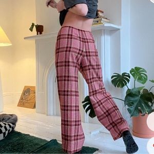 1970s Pendleton trousers 
Waist: 30”
Rise: 14” 
Hip: 46” 
Inseam: 29”